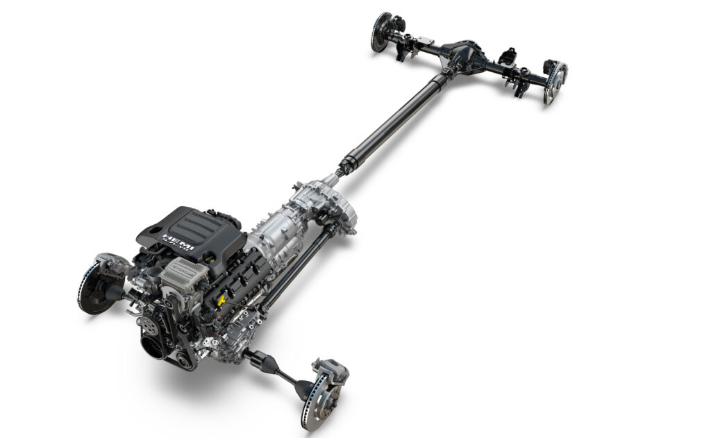 2026 Ram 1500 5.7-liter HEMIĀ® V-8 with eTorque